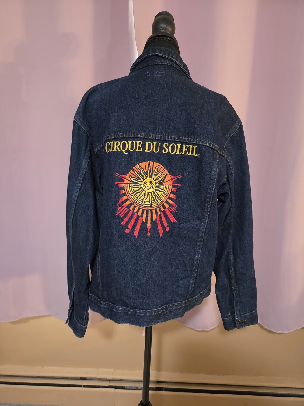Cirque Du Soleil Vintage Jean Denim Jacket